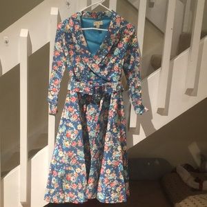 Flowered Lindy bop dress